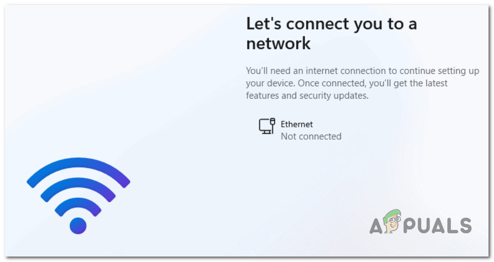 Connecting to a network 