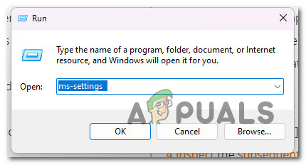 Open the Open the Microsoft Settings menu