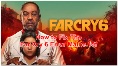 Showing you how to fix the Far Cry 6 error Maine 15f