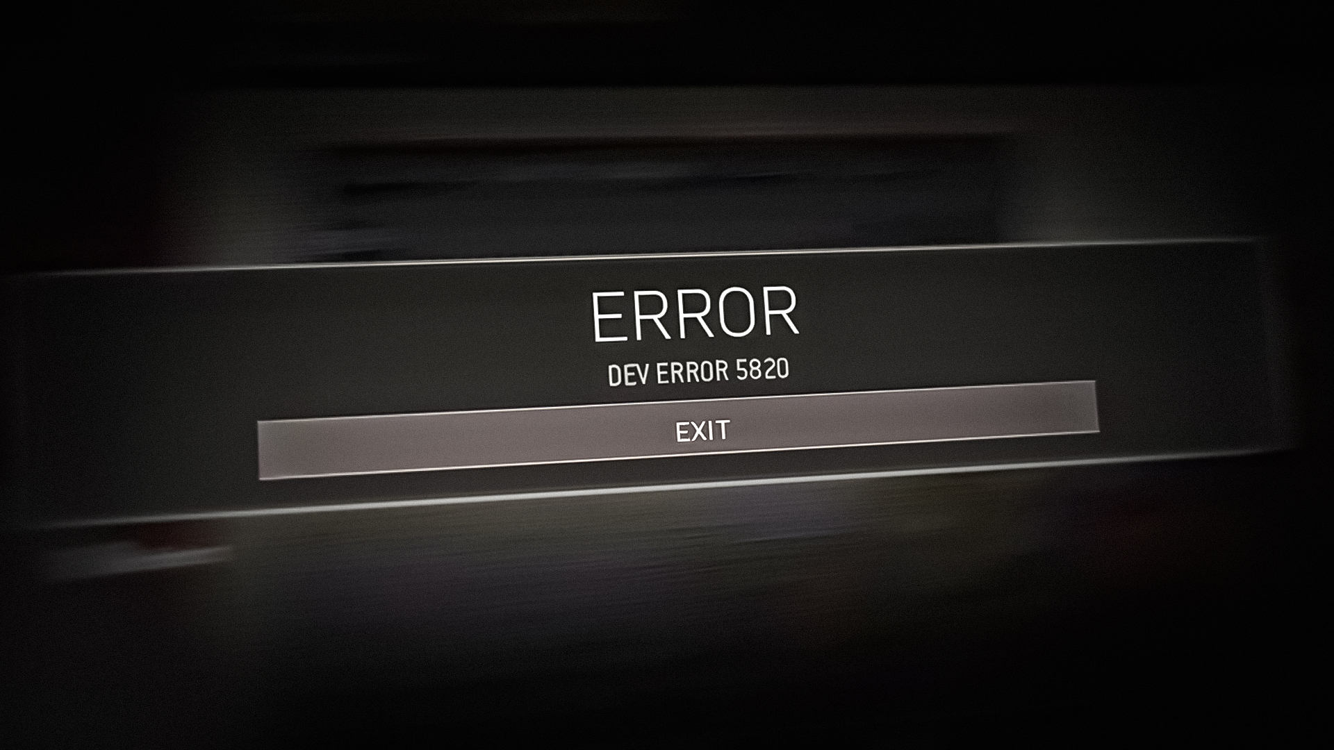 Call of Duty Warzone Dev Error 5820