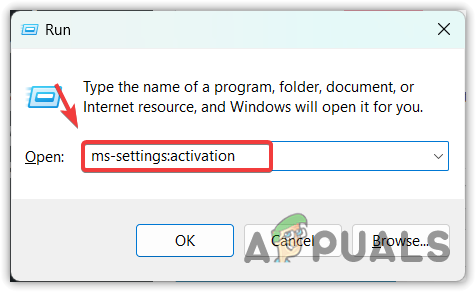 Opening Activation Settings using a Run Program