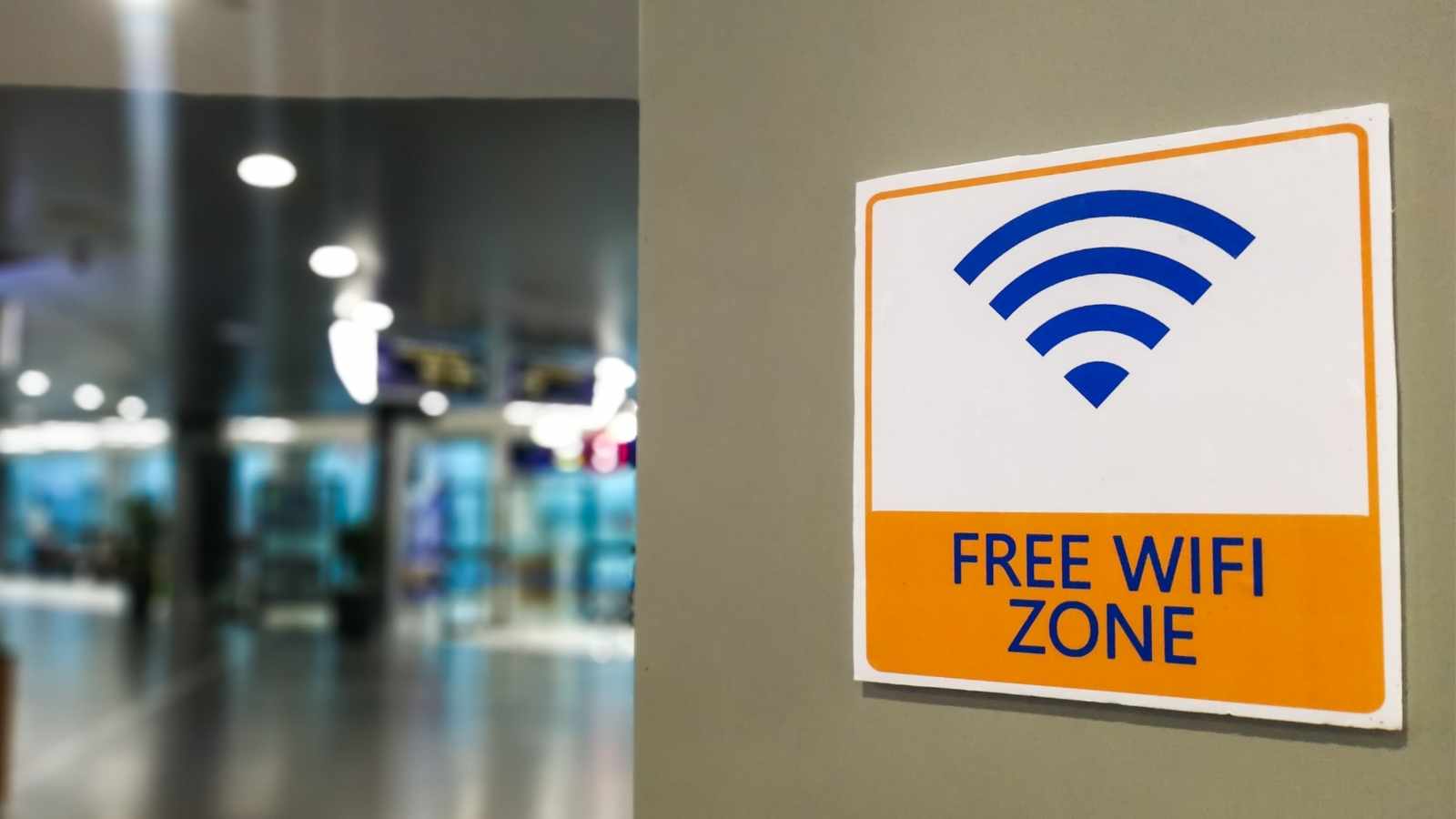 Free Wi-Fi Sign
