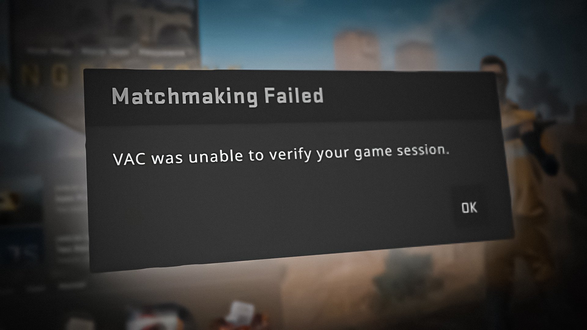 VAC Was Unable to Verify Your Game Session Error