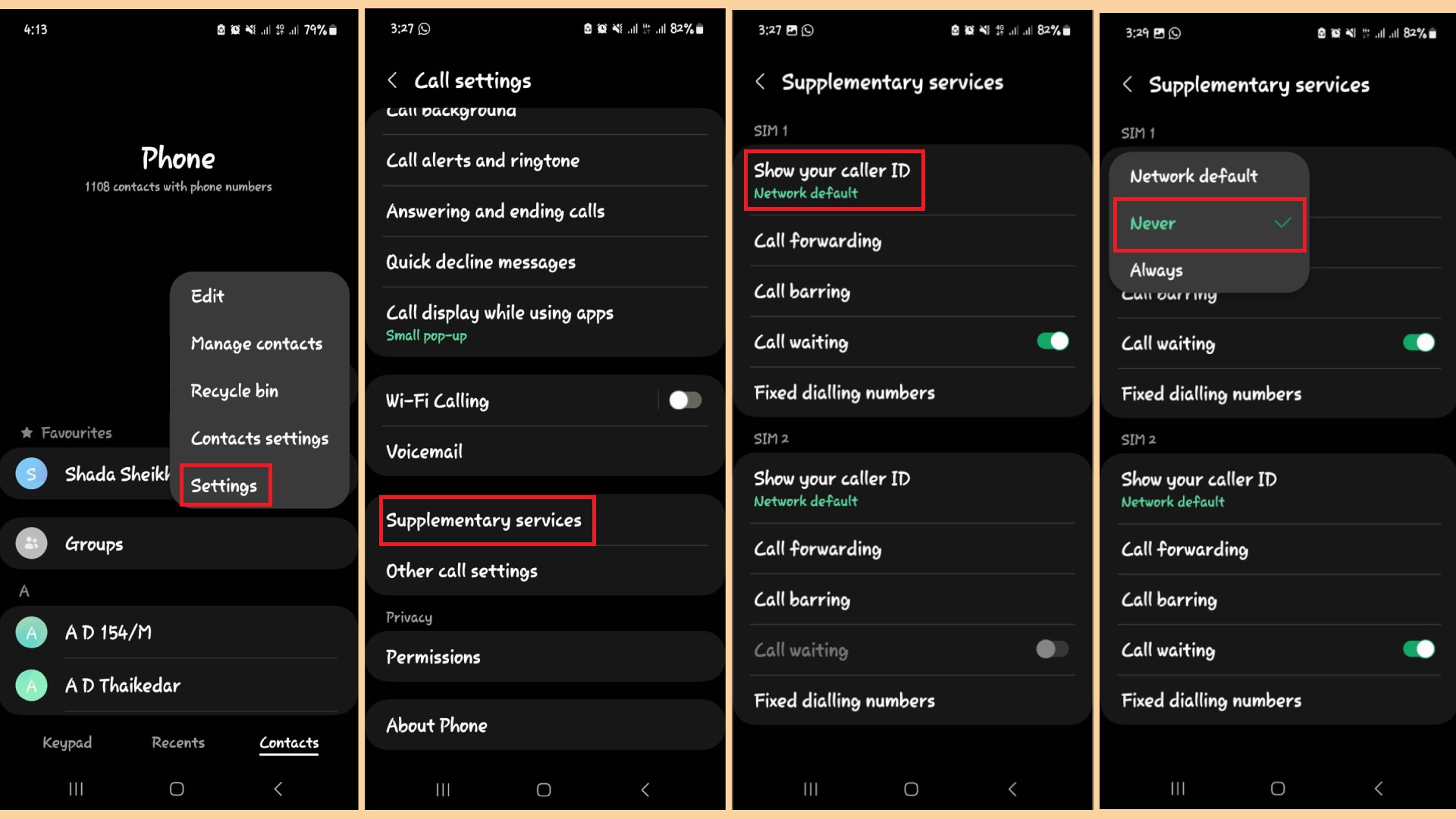 How to block caller ID on Android phone