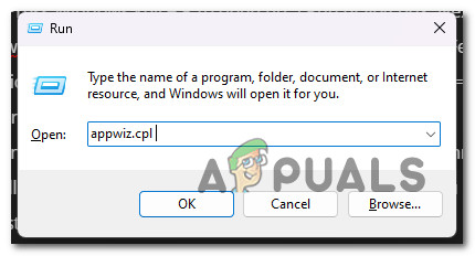Uninstall the Programs and Features menu