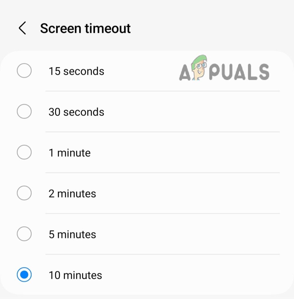 Select a time duration which best suits you