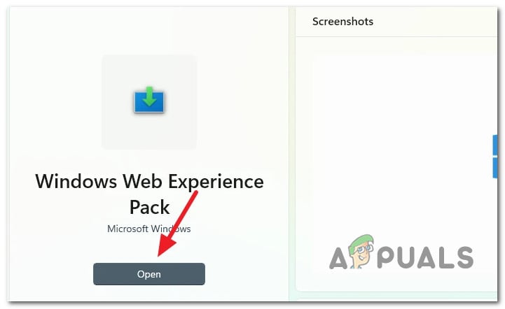 Update the Windows Web Experience Pack