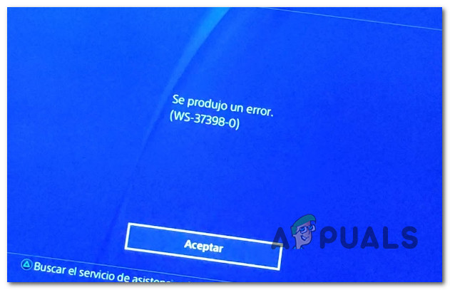 How to Fix PlayStation 4 Error WS-37398-0