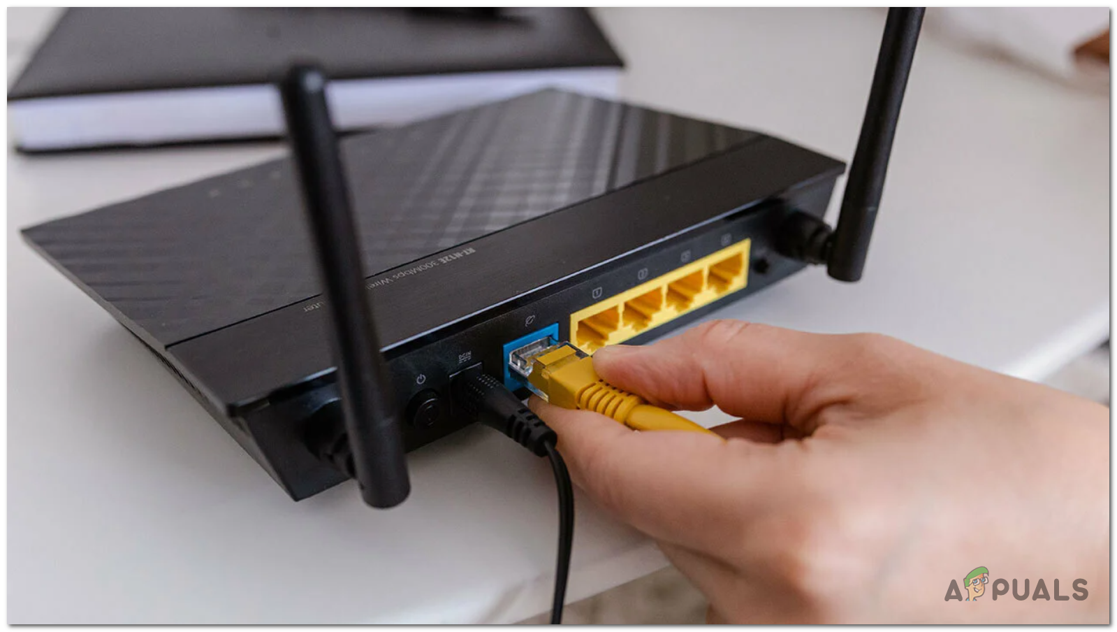 Switching the connection to Ethernet