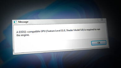 d3d11 compatible gpu is required to run the engine