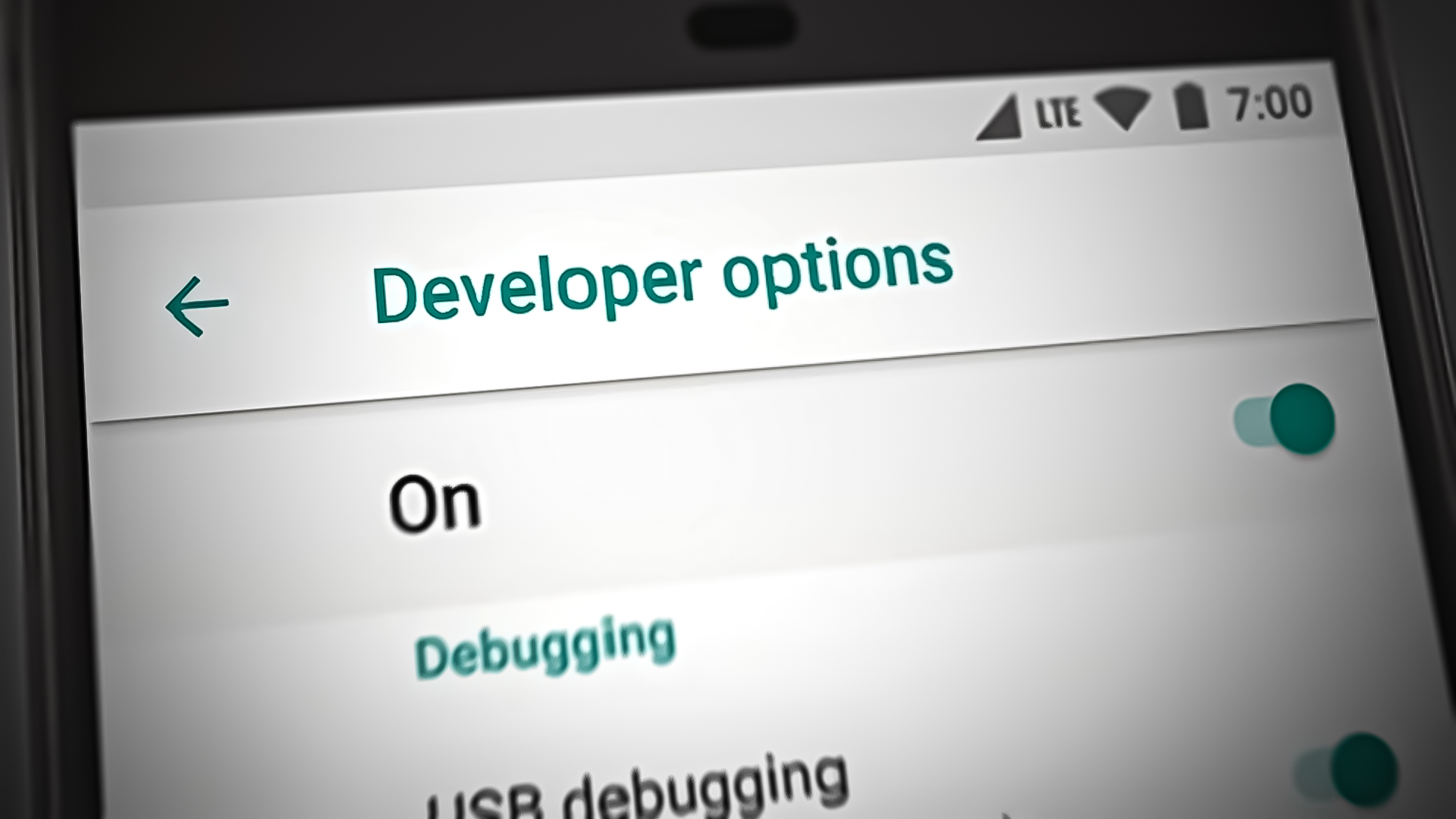 Developer Options on Android
