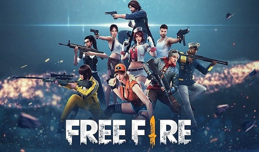 Free Fire mobile game poster