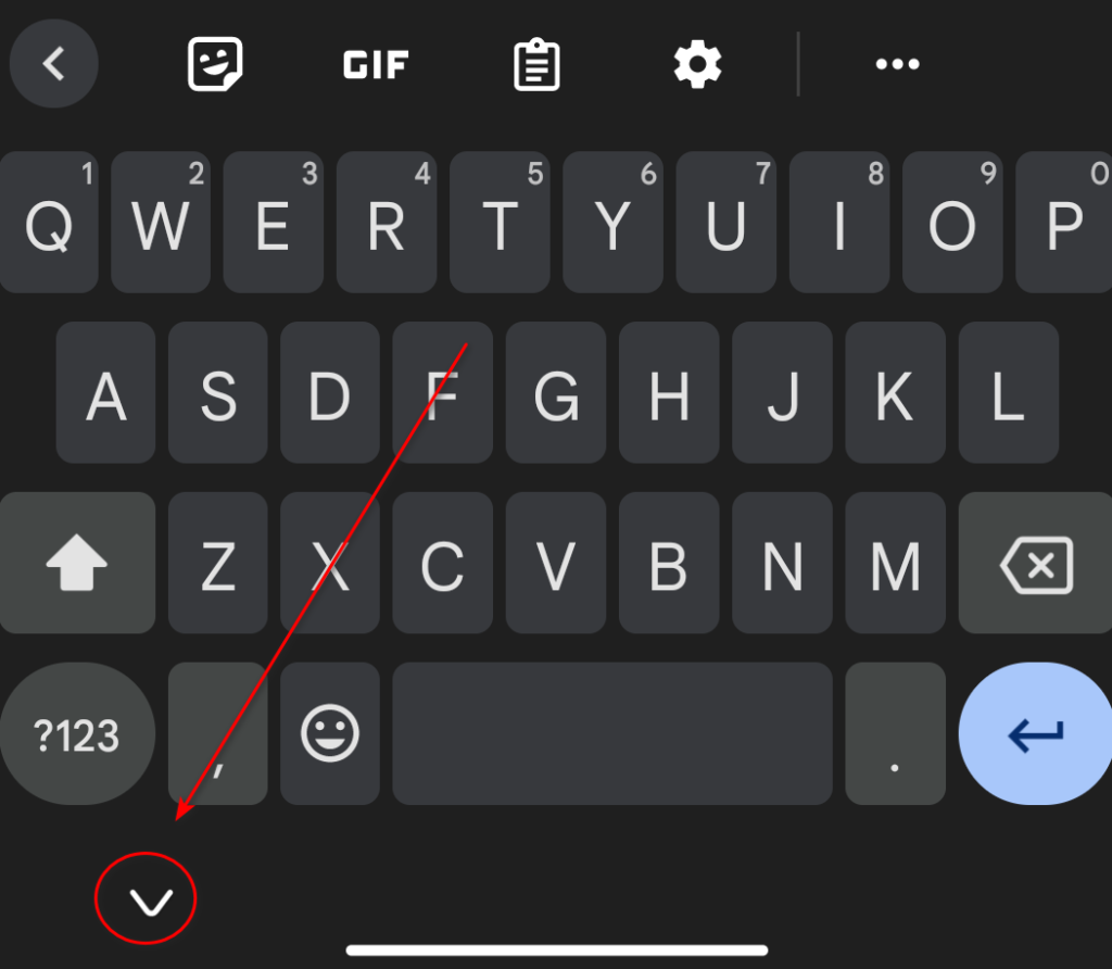 'Hide Keyboard' Button in MIUI 14