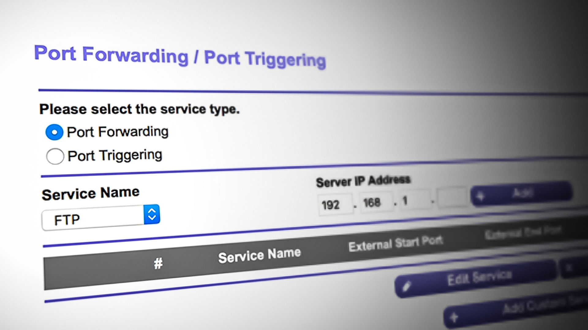 Port Forwarding in NetGear Routers
