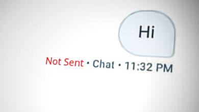 Message Not Sent/Delivered