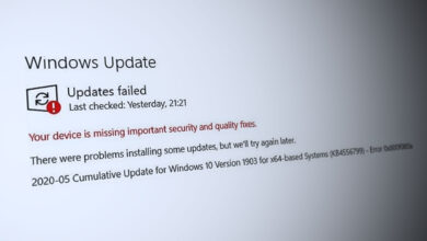 Windows Update Error 0x800f080a