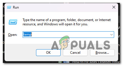 Accessing the temp folder