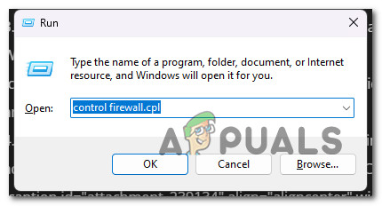 Access the Firewall settings menu