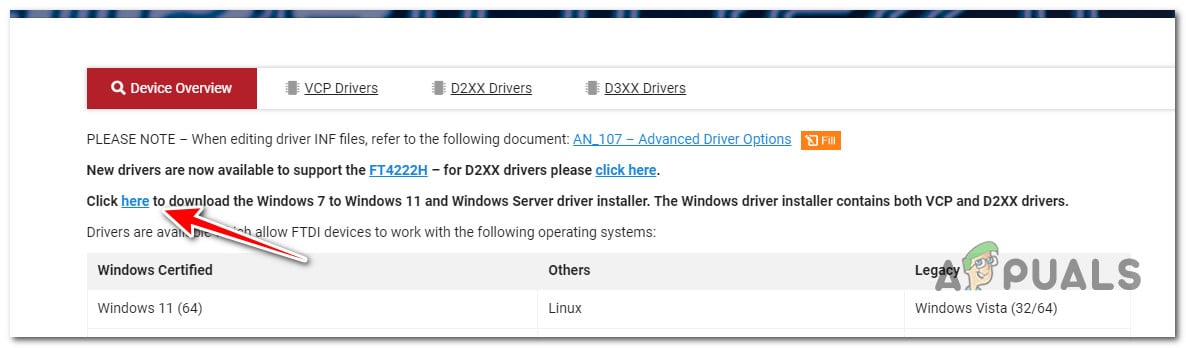 Download the latest driver version