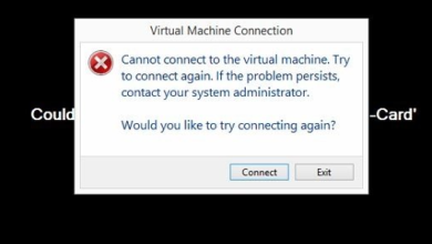 Cannot connect to Hyper-V virtual machine