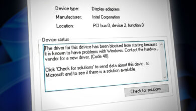 Device Manager Error Code 48