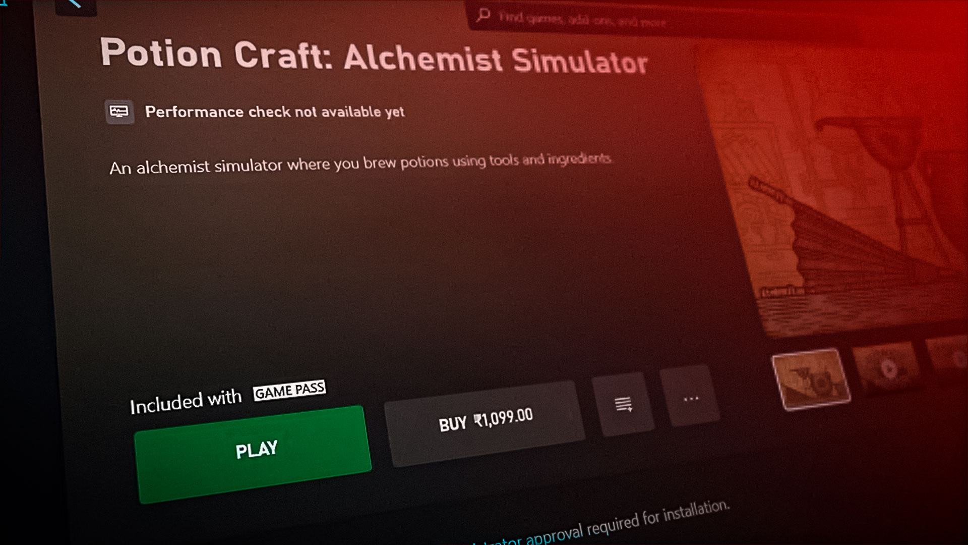 Potion craft alchemist simulator wont install