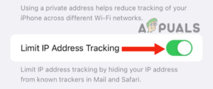 disable Limit IP Address Tracking