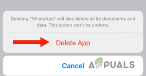 Choose Delete App