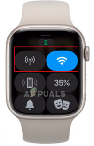Check Apple Watch internet connection