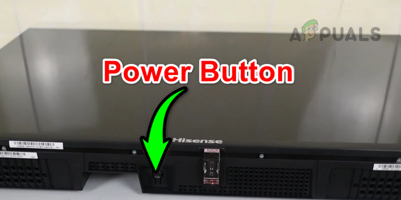Power on the TV Through the TV's Power Button