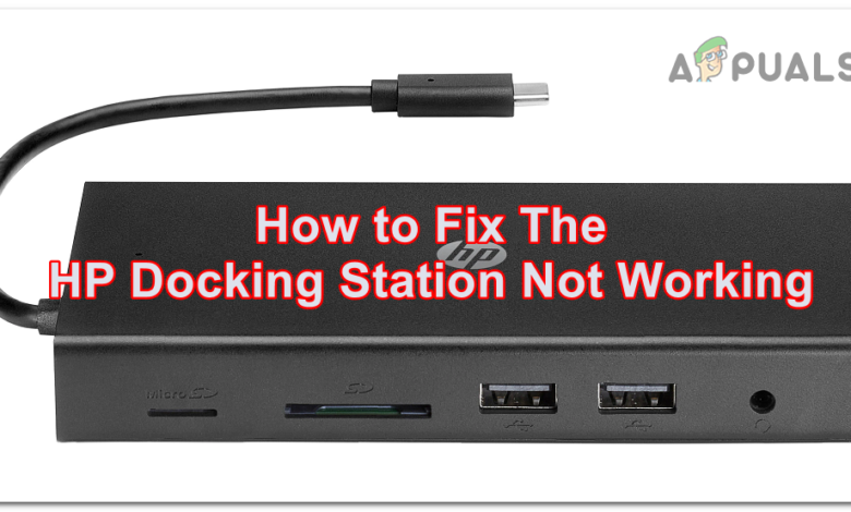 Showing you how to fix the HP Docking Station Not Working