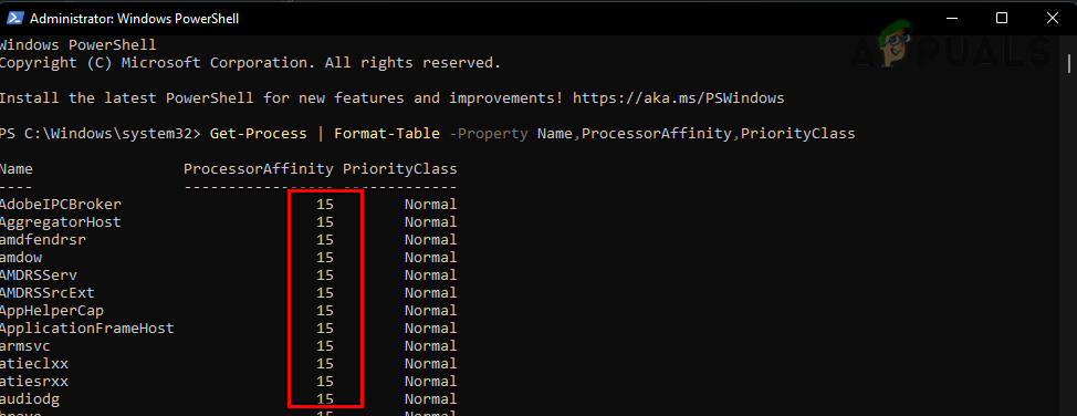 Check the Infinity of the Processes Through PowerShell