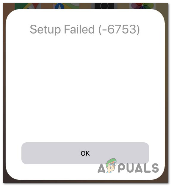 Showing you how to fix the iPhone Setup Failed 6753 error