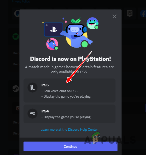 Linking PS5 with Discord