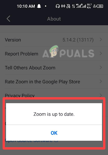 Zoom as the up-to-date message