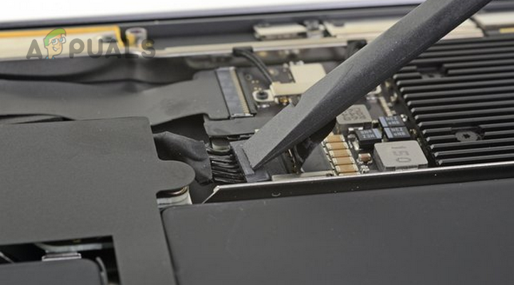 Disconnect the Battery's Connector on the MacBook Air