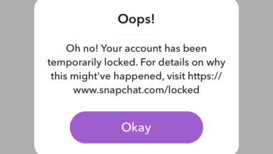 unlock temporarily blocked Snapchat account