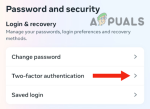 Select Two-Factor Authentication