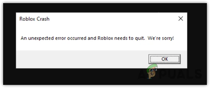 Como RESOLVER! Roblox Crash: An Unexpected Error Occurred and Roblox needs  to quit 