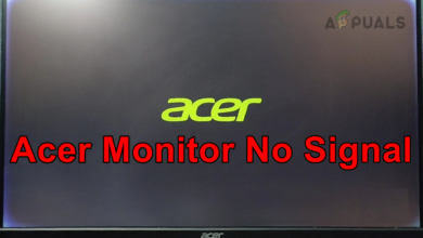 Acer Monitor No Signal