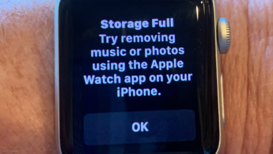 Apple Watch Storage Full