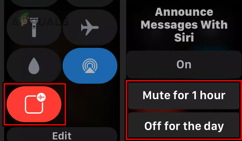 Disable Announce Messages with Siri for an Hour or a Day
