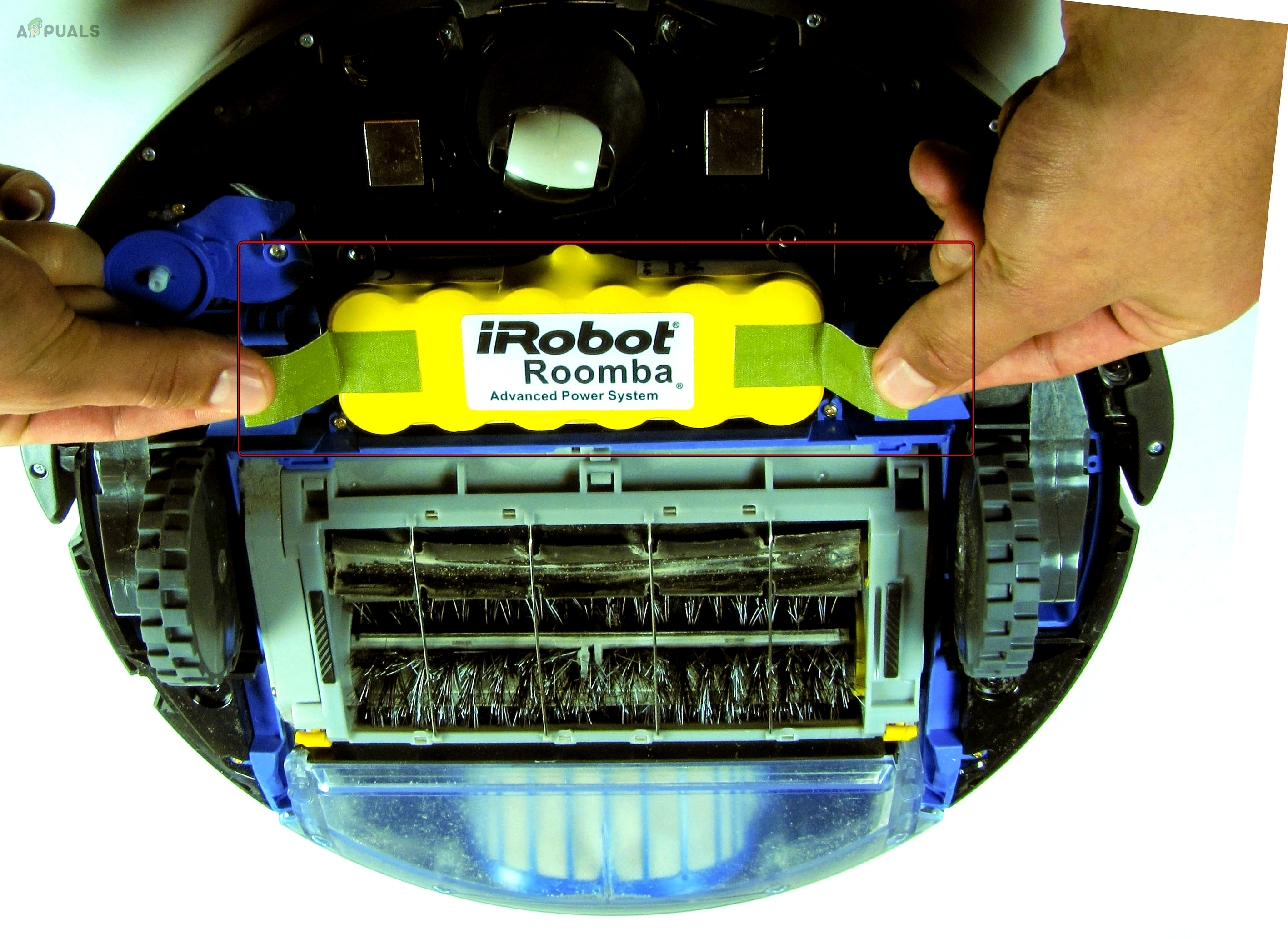 Remove Battery of Roomba Robot