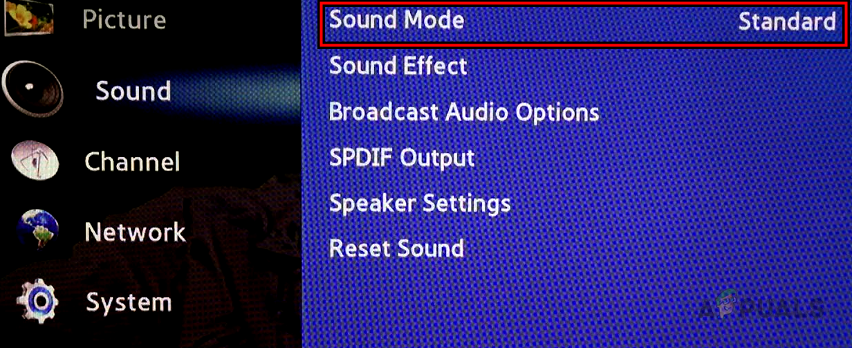 Change Sound Mode to Clear Voice