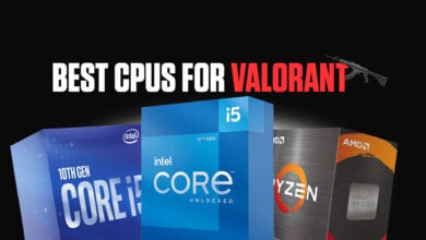 Best CPUs for Valorant