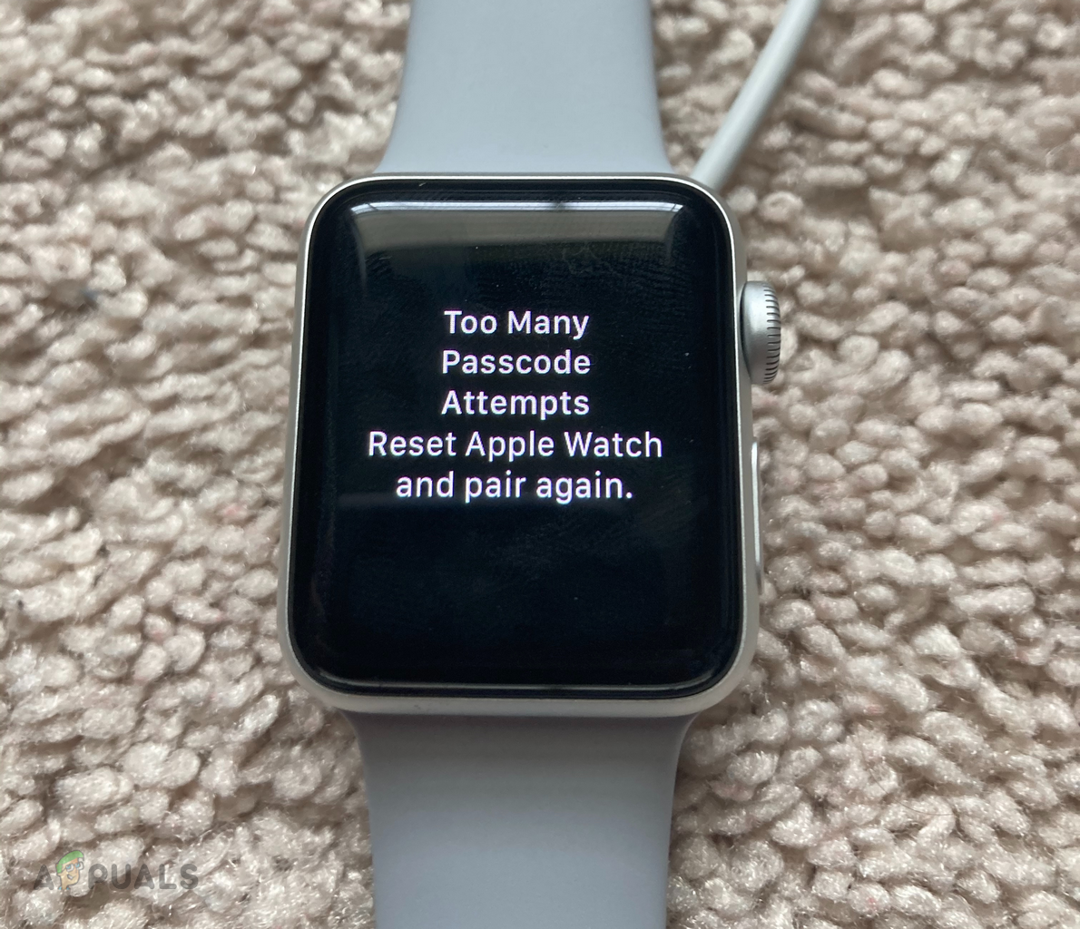 Too Many Passcode Attempts Reset Apple Watch and Pair Again