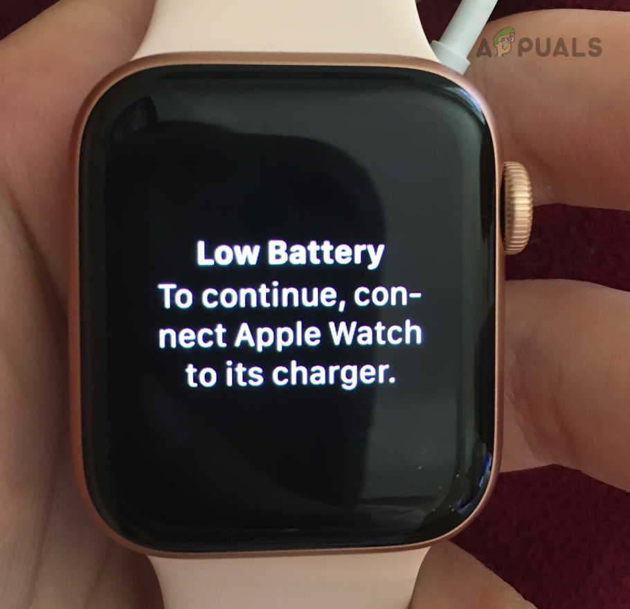 Discharge the Battery of the Apple Watch