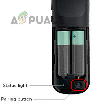 Pairing Button on a Roku Remote