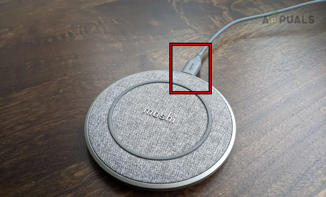 Unplug the Power Cable of the Wireless Charger