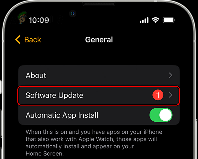 Update Software on the Apple Watch Through the Apple Watch App
